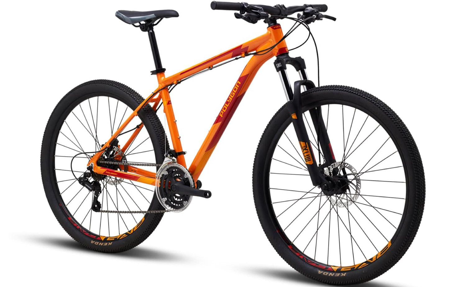 Фотографія Велосипед POLYGON CASCADE 2 27,5" 2021, розмір М, оранжевий